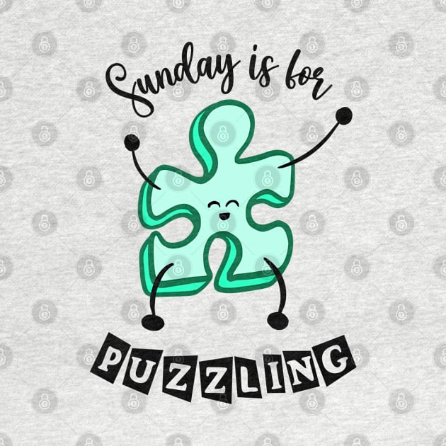 Sunday is for puzzling by Mey Designs